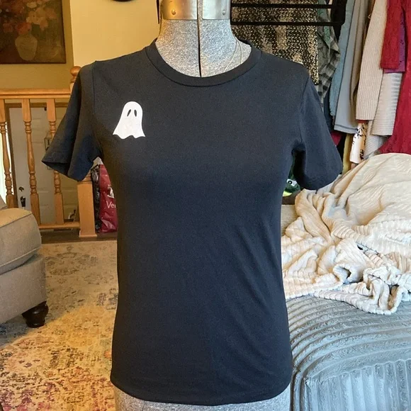 Spooky Gains Muscle Gym Relax Tee by Make Market Small Adult Black - Picture 2 of 7